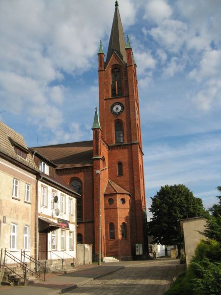 Barwice, Kirche