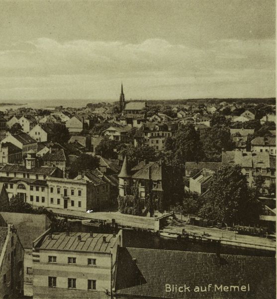 Blick auf Memel 1935 (2)