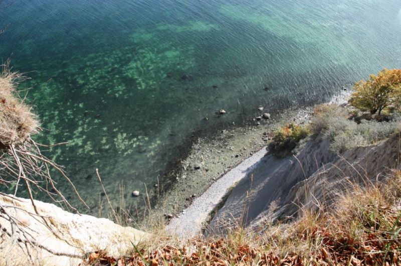 Blick von der Steilküste