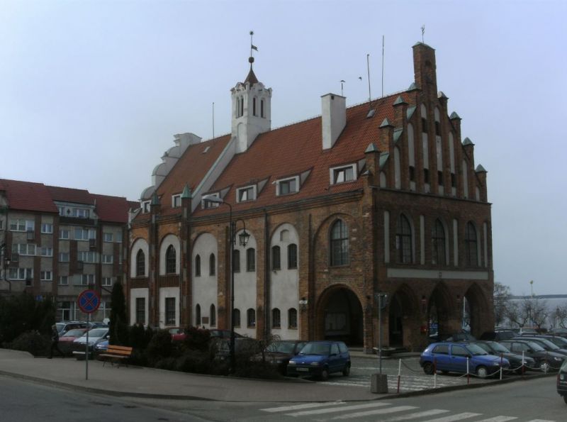 Cammin in Pommern, Rathaus erbaut um 1350