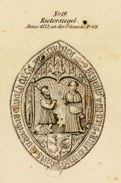 Greifswald, Nr. 19 Rectorsiegel, 1522