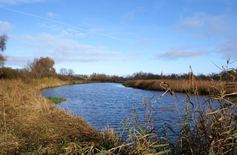 Recknitz in Ribnitz-Damgarten