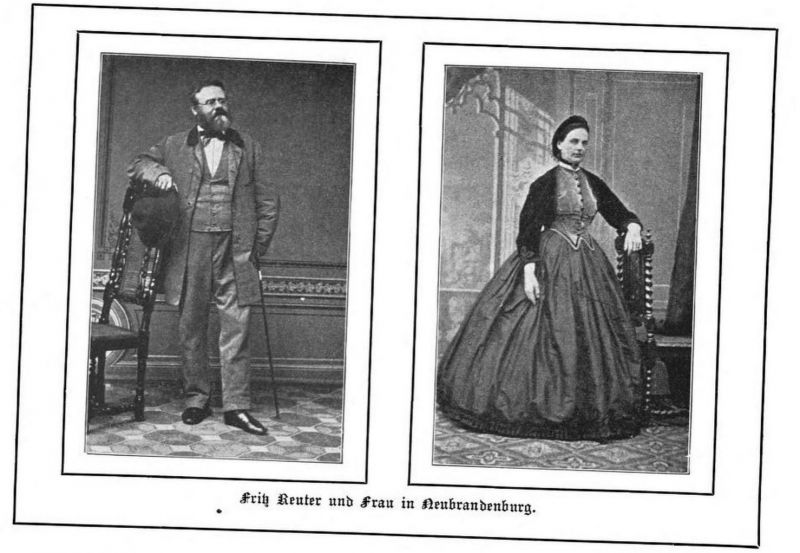 Reuter, Fritz und Frau in Neubrandenburg