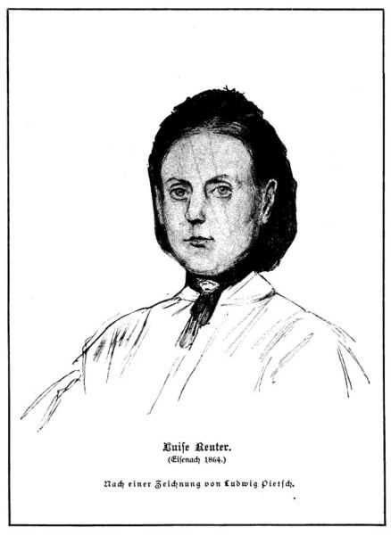 Reuter, Luise (1817-1894) Ehefrau des Dichters Fritz Reuter