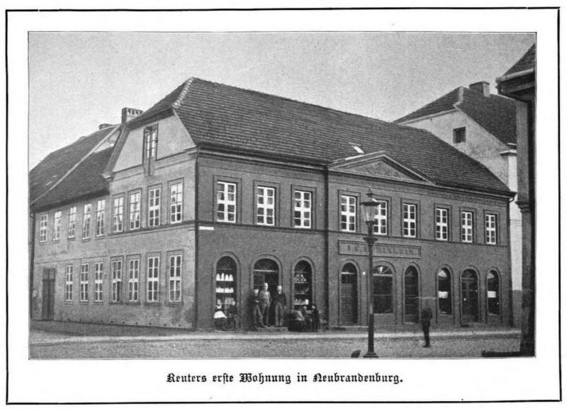 Reuters erste Wohnung in Neubrandenburg