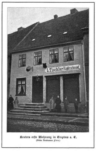 Reuters erste Wohnung in Treptow