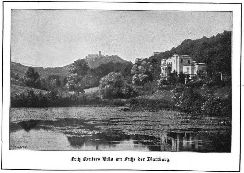 Reuters Villa in Eisenach am Fuß der Wartburg