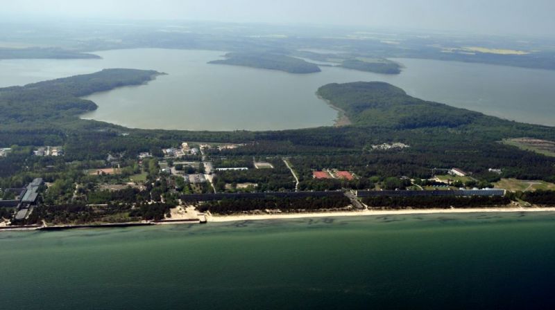 Schmale Heide, Seeseite bei Prora