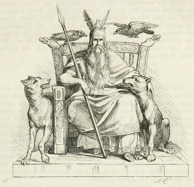 Odhins Wölfe und Raben