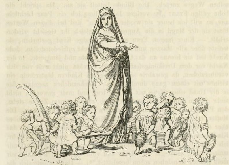 Perchta und die Heimchen