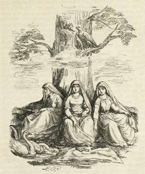 Schicksalsgöttinnen, Nornen