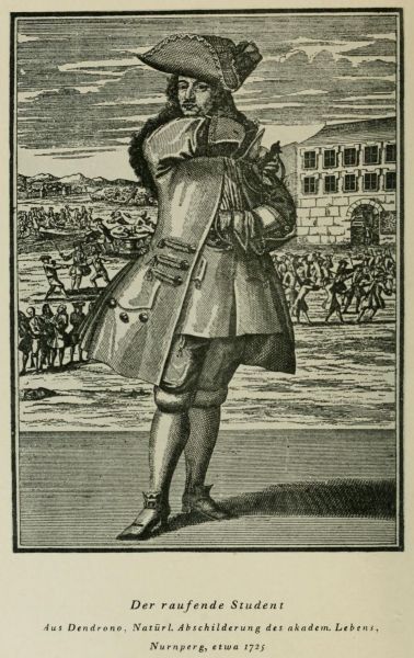 000 Der raufende Student