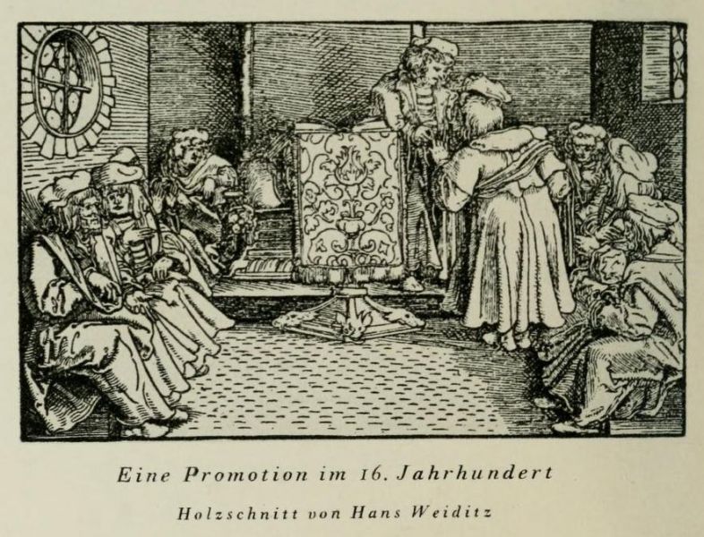 008 Eine Promotion im 16. Jahrhundert