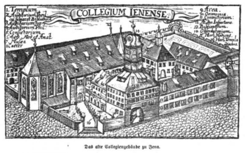 Jena, altes Kollegiengebäude