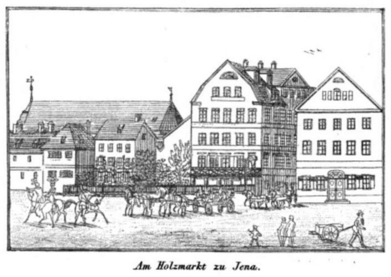 Jena, am Holzmarkt