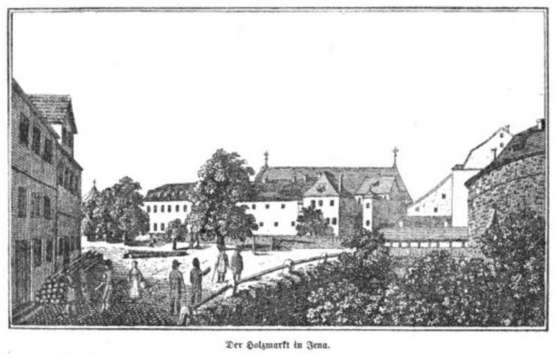 Jena, der Holzmarkt