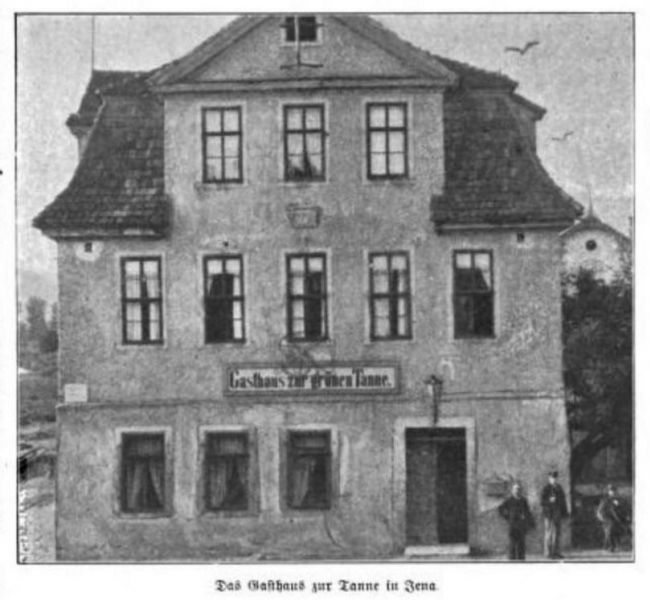 Jena, Gasthaus zur Tanne