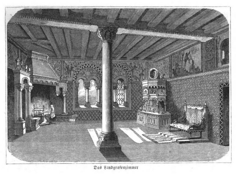 Wartburg, Das Landgrafenzimmer