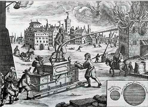 Feuerspritze, Nürnberg 1661