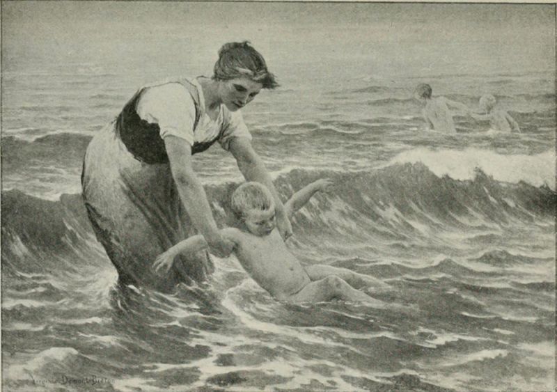 Badefreuden am Strand