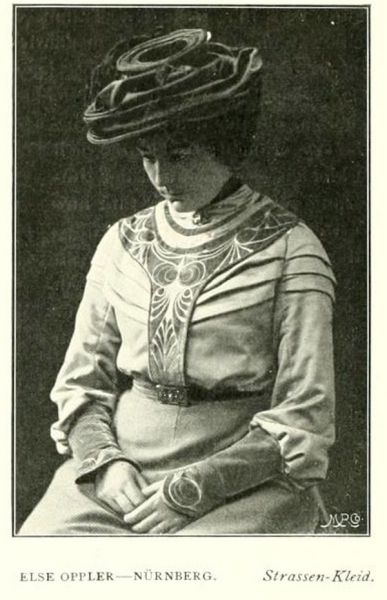 Straßen-Kleid – Else Oppler – Nürnberg