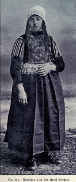 166. Mädchen von der Insel Marken