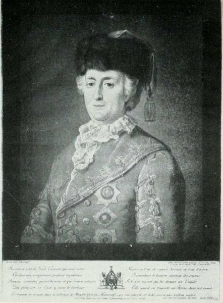 005 Katharina II. (Nach dem Gemälde von Schebanoff (1789)