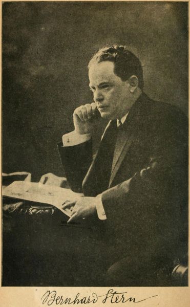 Bernhard Stern 1867-1927
