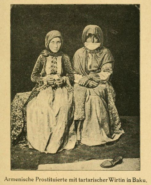 Armenische Prostituierte mit tartarischer Wirtin in Baku