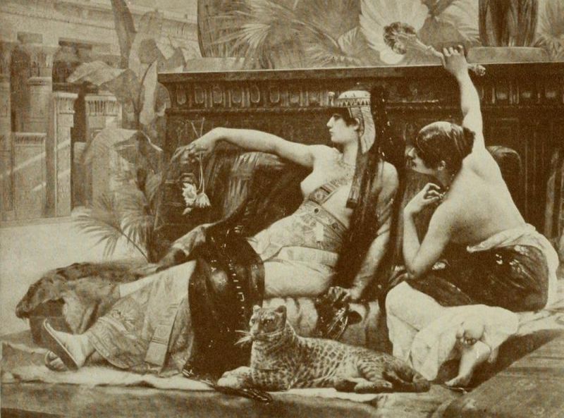 Cleopatra ( 69-30 v. Chr.), ägyptische Pharaonin