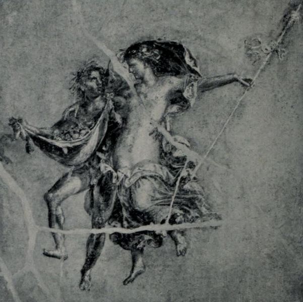Satyr und Bacchantin