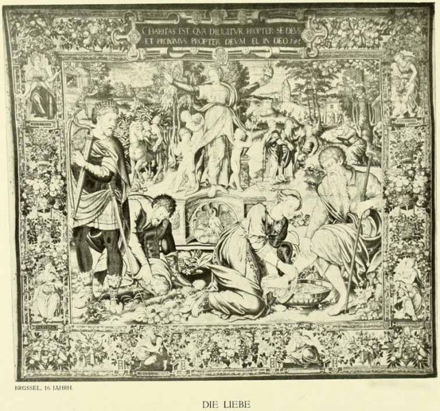 X. Die Liebe. — Brüssel, 16. Jahrhundert. 