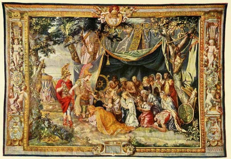 XXXI. Die Familie des Darius vor Alexander. — Paris, 17. Jahrhundert.