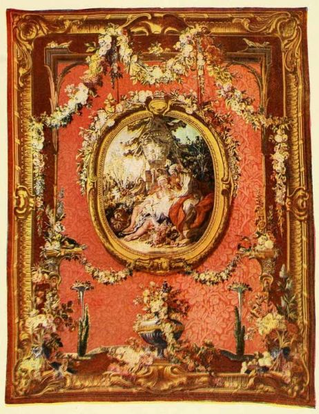 XXXV. Vertumnus und Pomona. — Paris, 18. Jahrhundert.