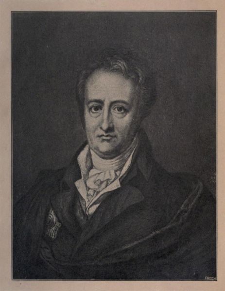 Goethe. Ölgemälde von Franz Gerhard von Kügeln, 1808.