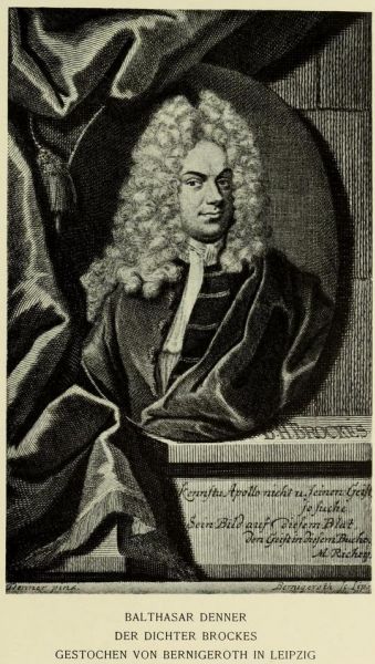 000 Brockes, Barthold Heinrich (1680-1747) Schriftsteller, Dichter (Baltasar Denner)