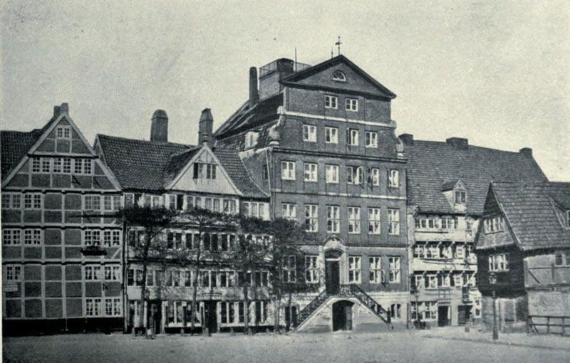 Hamburg – Altstädter Neuerweg (um 1750)