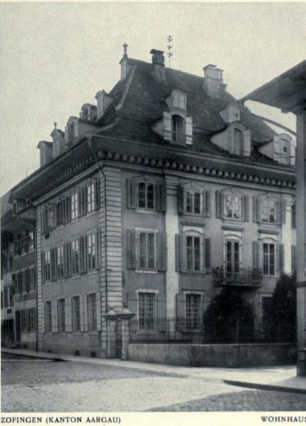 015 Zofingen (Kanton Aargau) – Wohnhaus