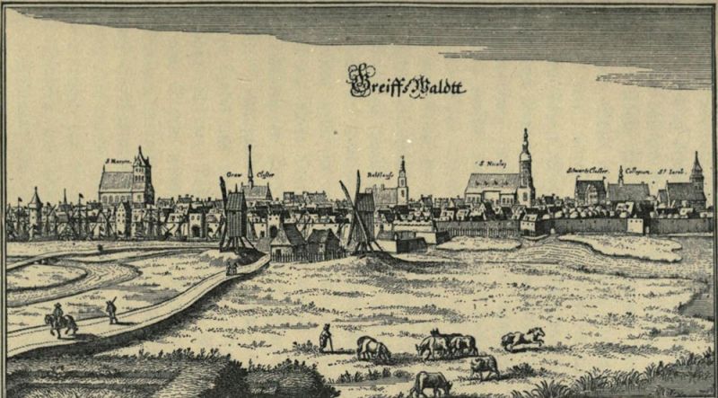Greifswald Stadtansicht