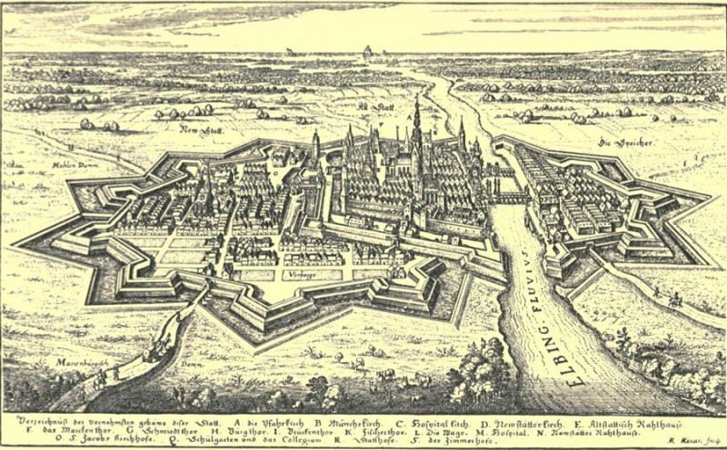 Elbing Stadtansicht