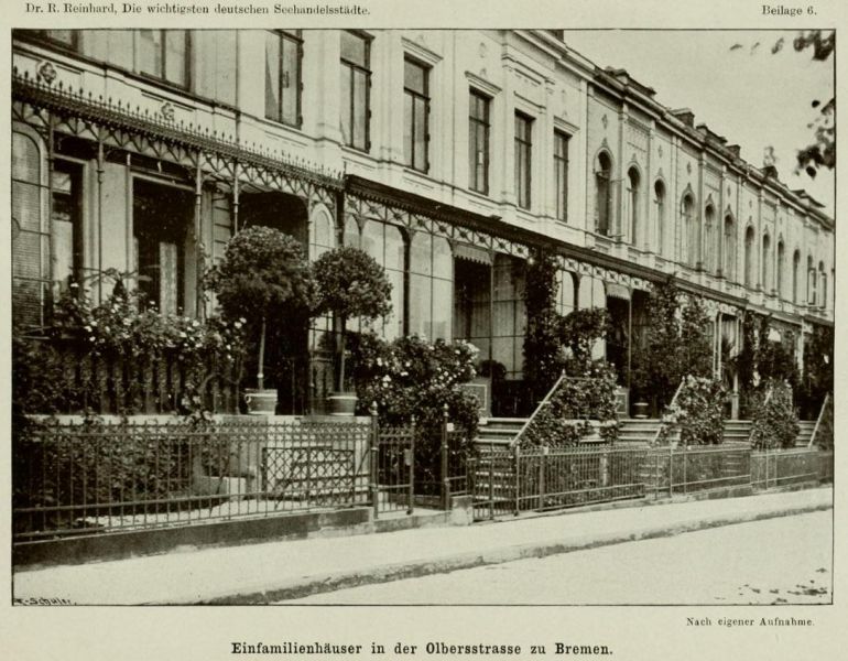 Bremen - Einfamilienhäuser in der Olbersstraße