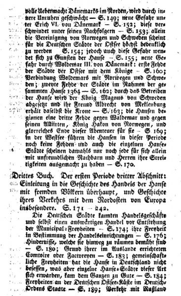 Geschichte des Hanseatischen Bundes. BD I. Inhalt 03