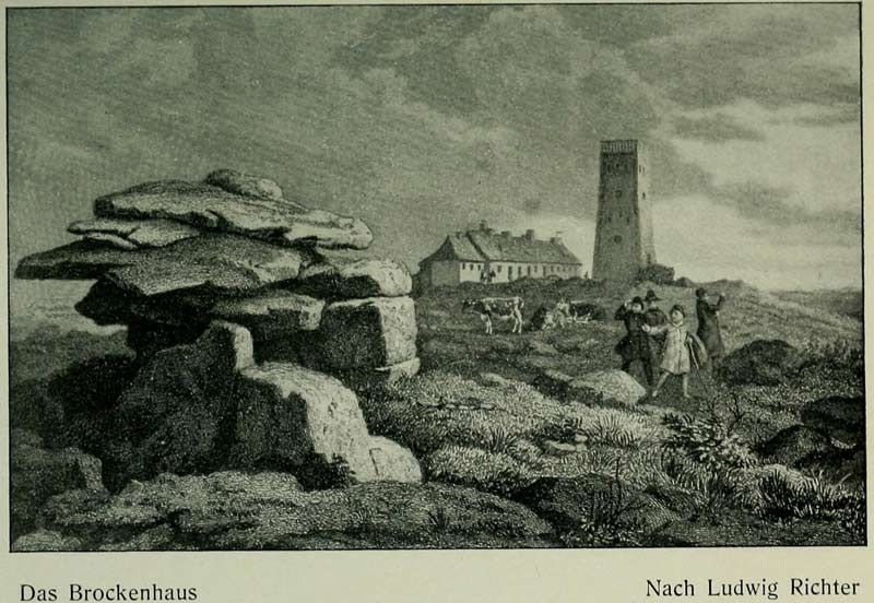 04 Das Brockenhaus. Nach Ludwig Richter