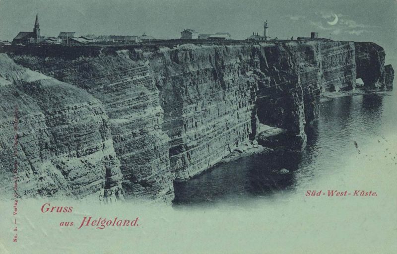 Helgoland - Süd-West-Ansicht