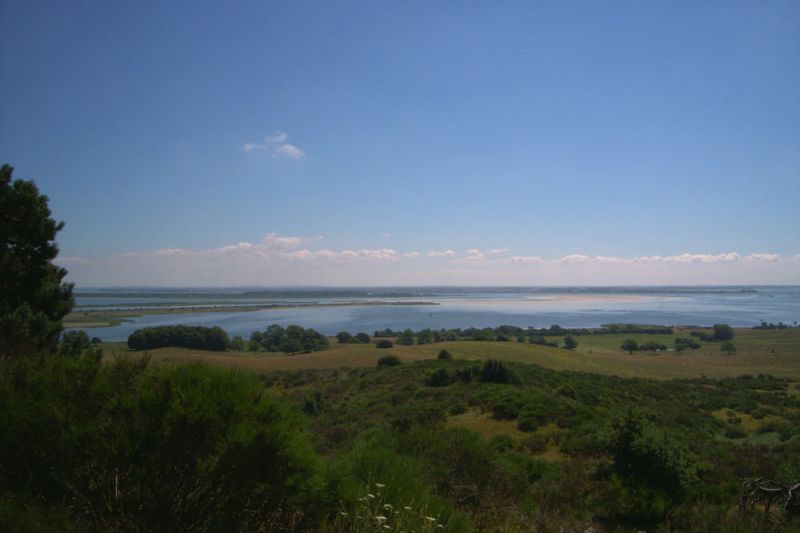 Hiddensee, Blick in Richtung Rügen