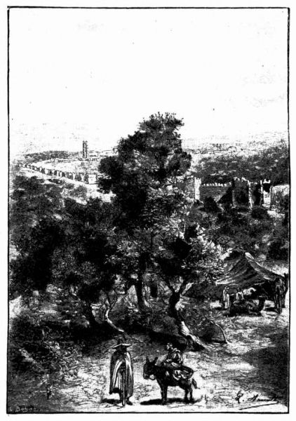 014b Die Umkreisung von Mansourah.