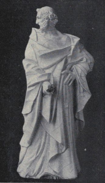 Abb. 25 Apostelfigur. Modell von Kirchner
