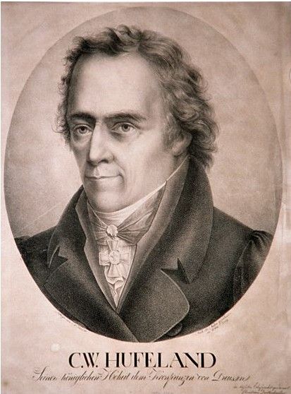 Hufeland, Christoph Wilhelm (1762-1836) deutscher Arzt und Sozialhygieniker