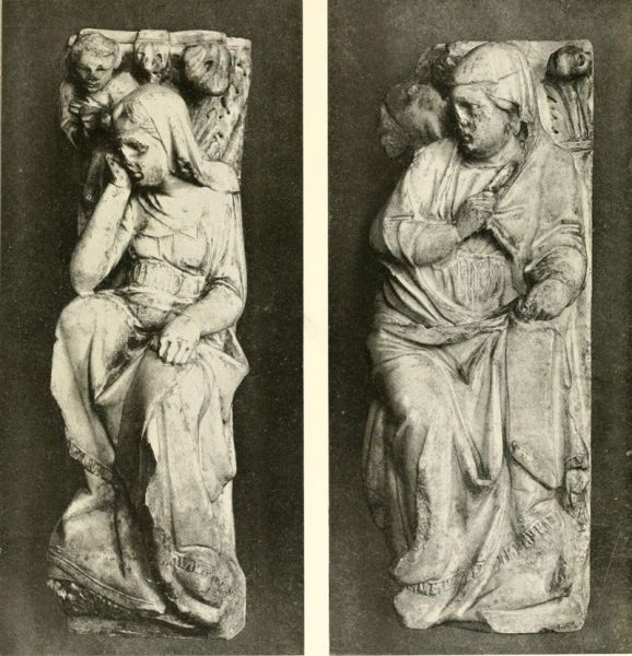006. Giov. Pisano, Zwei Sibyllen, Berlin 