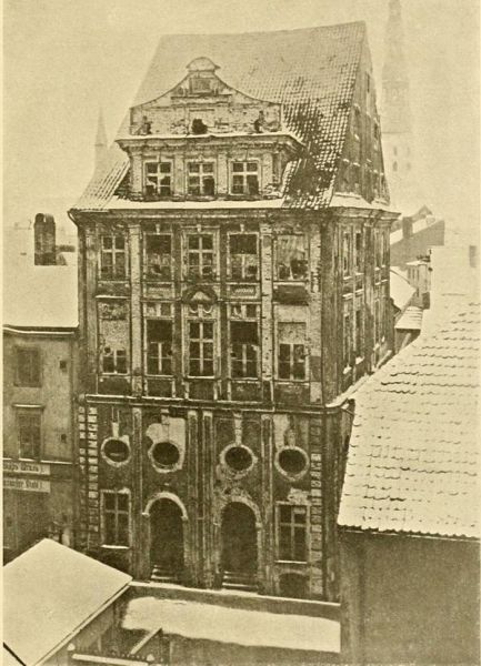 Haus der sogen. Freimaurerloge, Wallstraße, Riga (abgebrochen) – Christoph Haberland